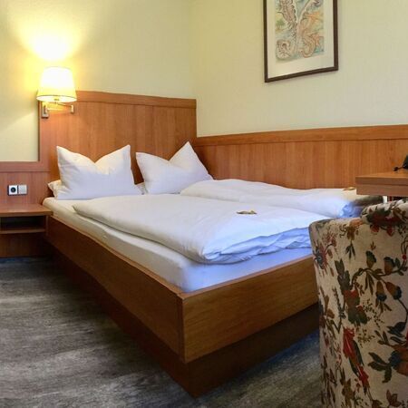Einzelzimmer Comfort mit französischem Bett zur Nutzung 2 Personen